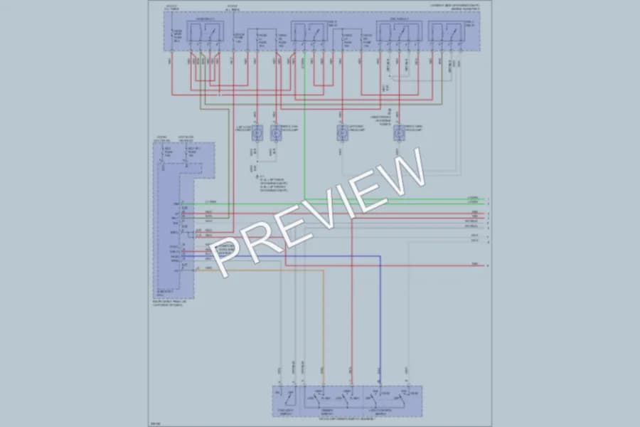2006 Toyota RAV4 Headlights wiring diagram preview