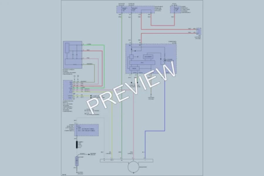 2006 Toyota RAV4 Starting Charging wiring diagram preview