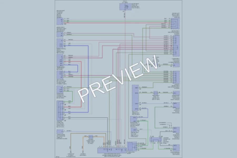 2006 Toyota Sequoia Computer Data Lines wiring diagram preview