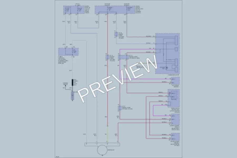 2006 Toyota Sienna Starting Charging wiring diagram preview