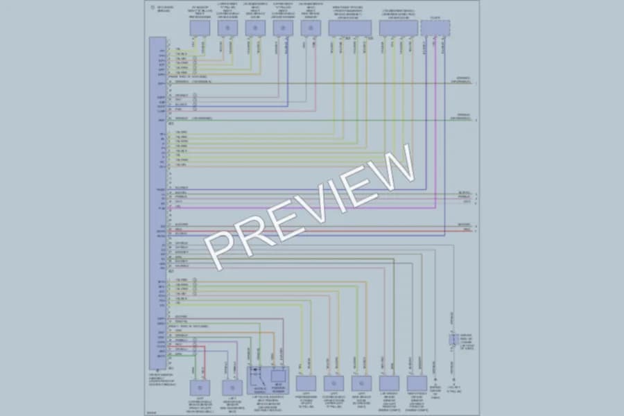 2006 Toyota Solara Supplemental Restraints wiring diagram preview