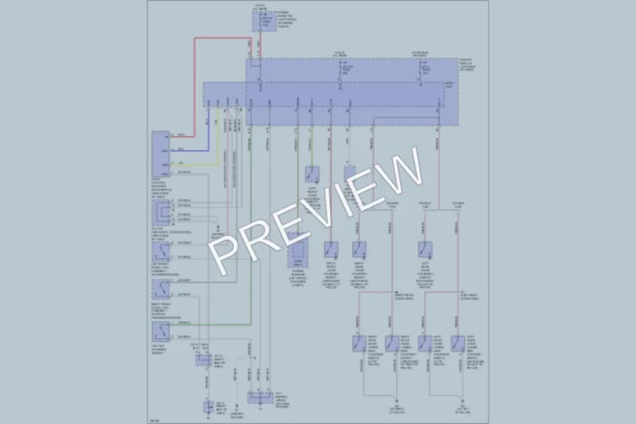 2006 Toyota Tacoma Anti Theft wiring diagram preview