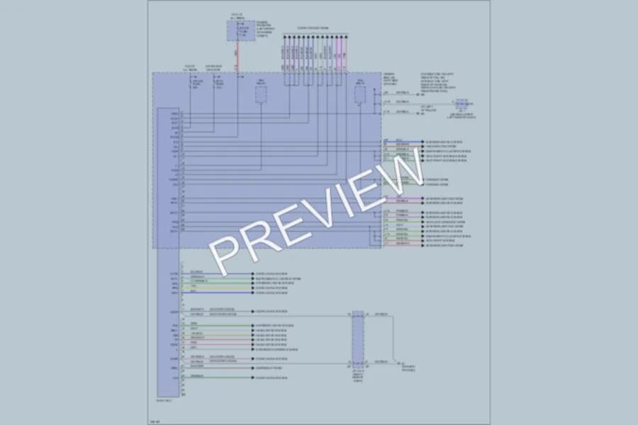 2006 Toyota Tacoma Body Control Modules wiring diagram preview