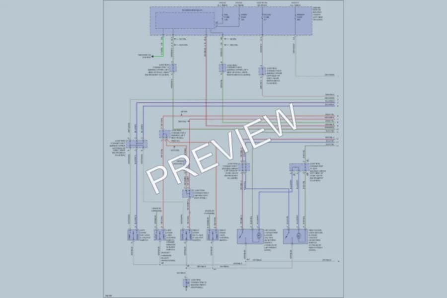 2006 Toyota Tundra Anti Theft wiring diagram preview