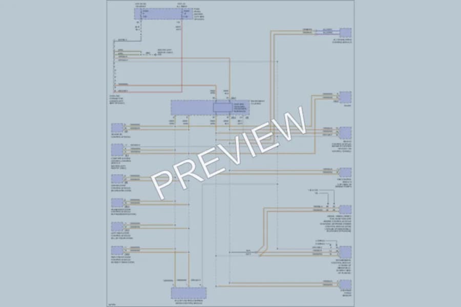 2006 Volkswagen GTI Computer Data Lines wiring diagram preview