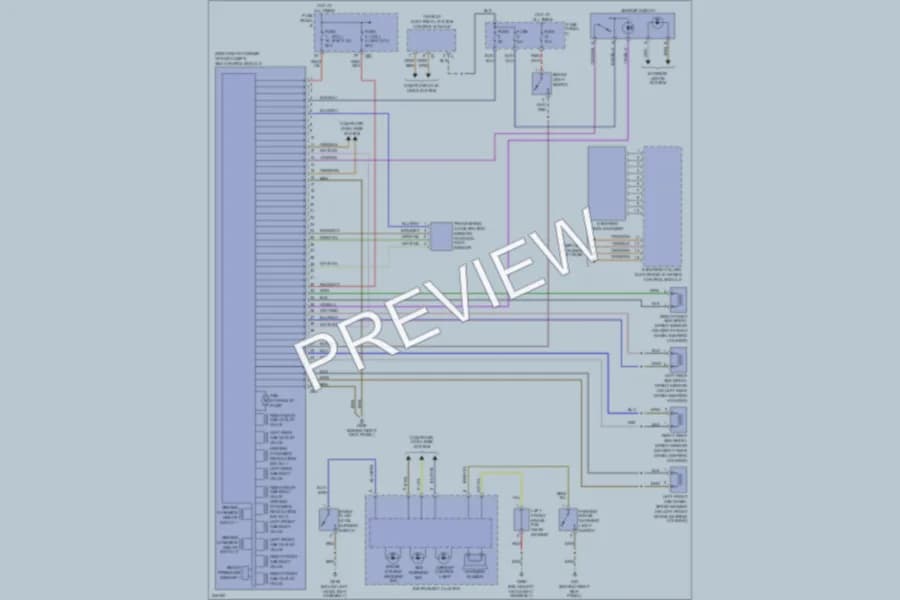 2006 Volkswagen Jetta Anti Lock Brakes wiring diagram preview