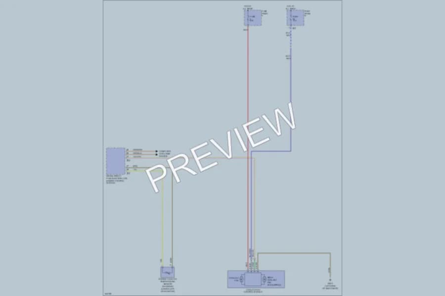 2006 Volkswagen Jetta Cooling Fan wiring diagram preview