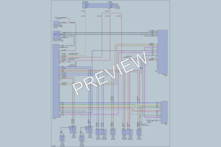 2006 Volkswagen NewBeetle Radio wiring diagram preview