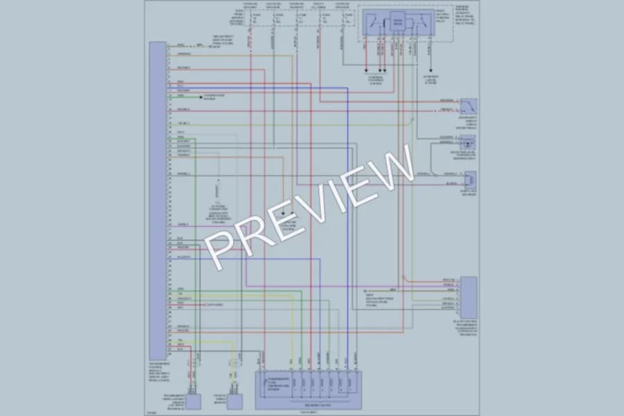 2006 Volkswagen NewBeetle Transmission wiring diagram preview