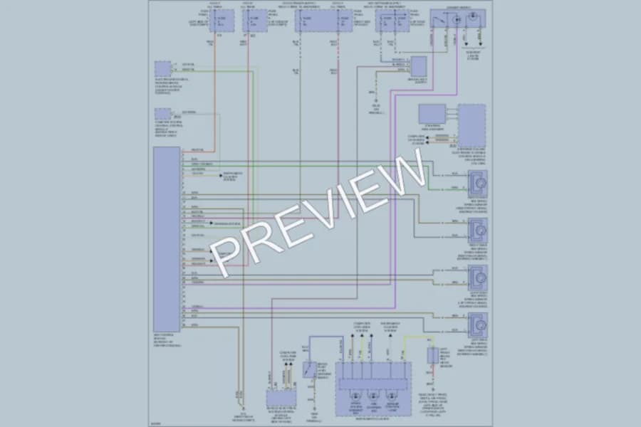 2006 Volkswagen Passat Anti Lock Brakes wiring diagram preview