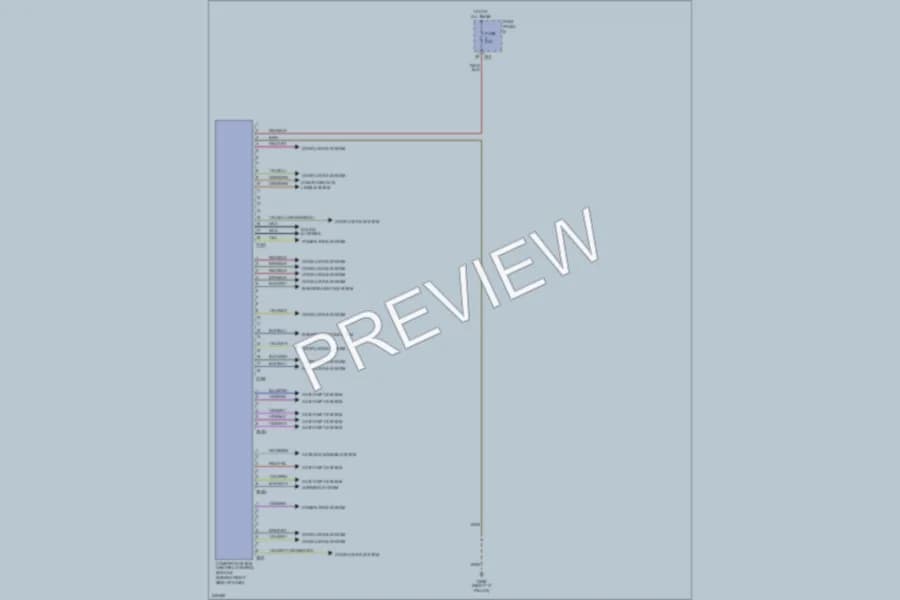 2006 Volkswagen Passat Body Control Modules wiring diagram preview