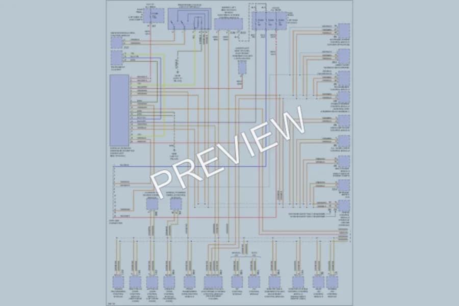2006 Volkswagen Passat Computer Data Lines wiring diagram preview