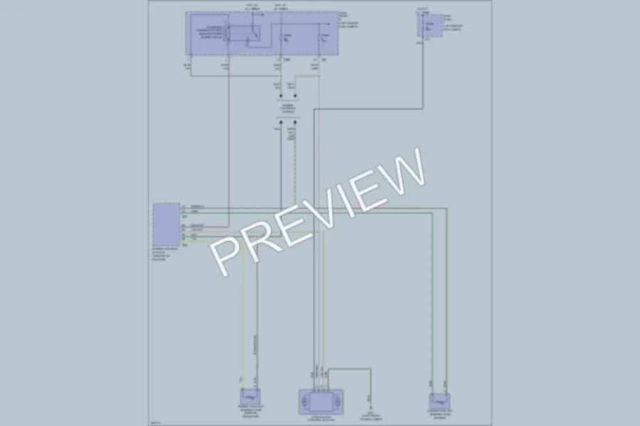 2006 Volkswagen Passat Cooling Fan wiring diagram preview