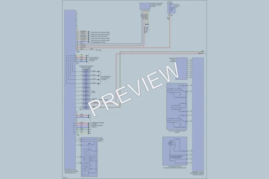 2006 Volkswagen Rabbit Body Control Modules wiring diagram preview