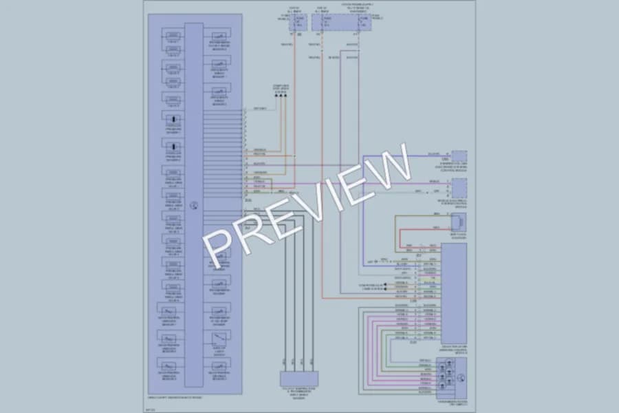 2006 Volkswagen Rabbit Transmission wiring diagram preview