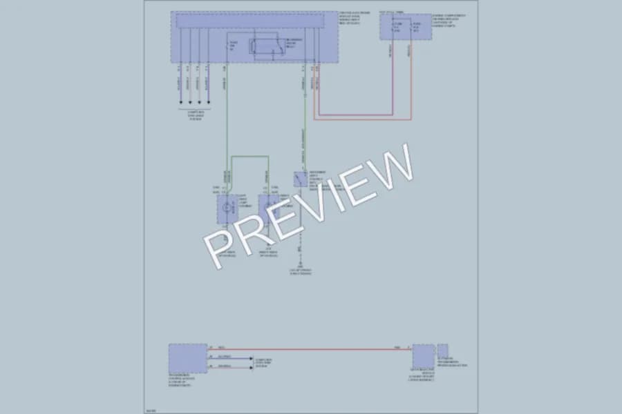 2006 Volvo S40 Exterior Lights wiring diagram preview