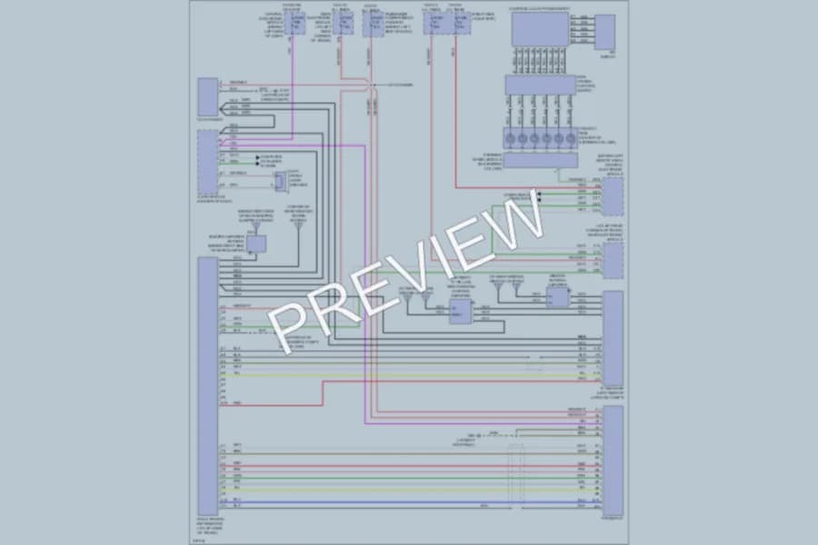 2006 Volvo S60 Navigation wiring diagram preview