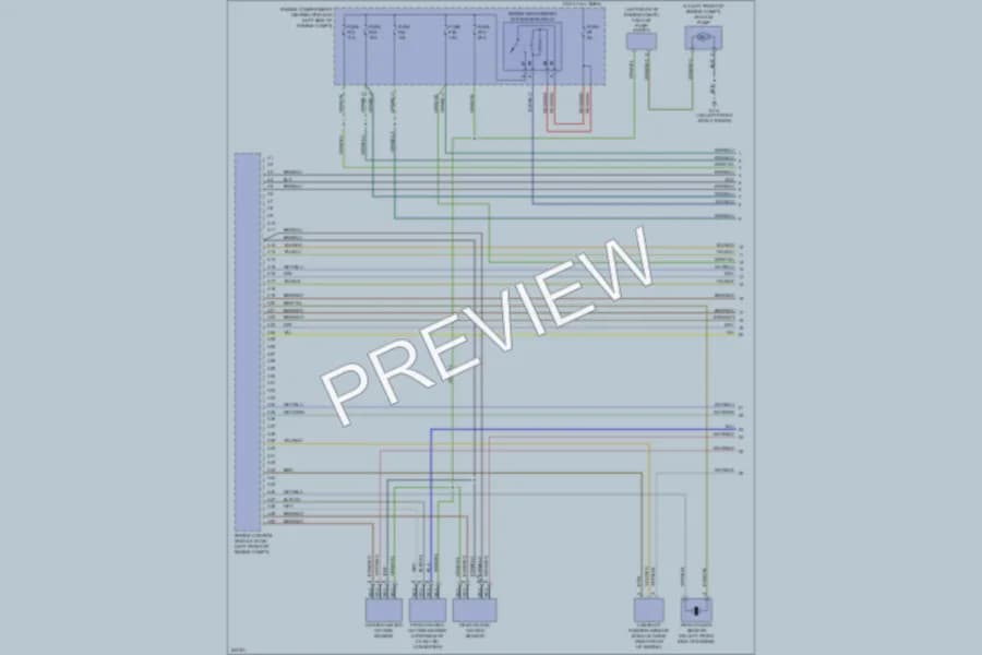 2006 Volvo V50 Engine Performance wiring diagram preview