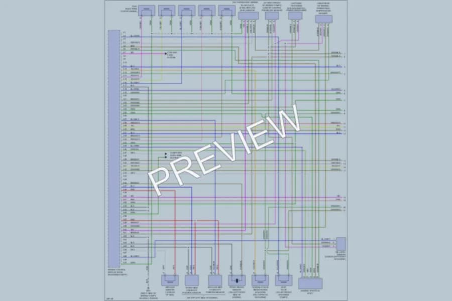 2006 Volvo V70 Engine Performance wiring diagram preview