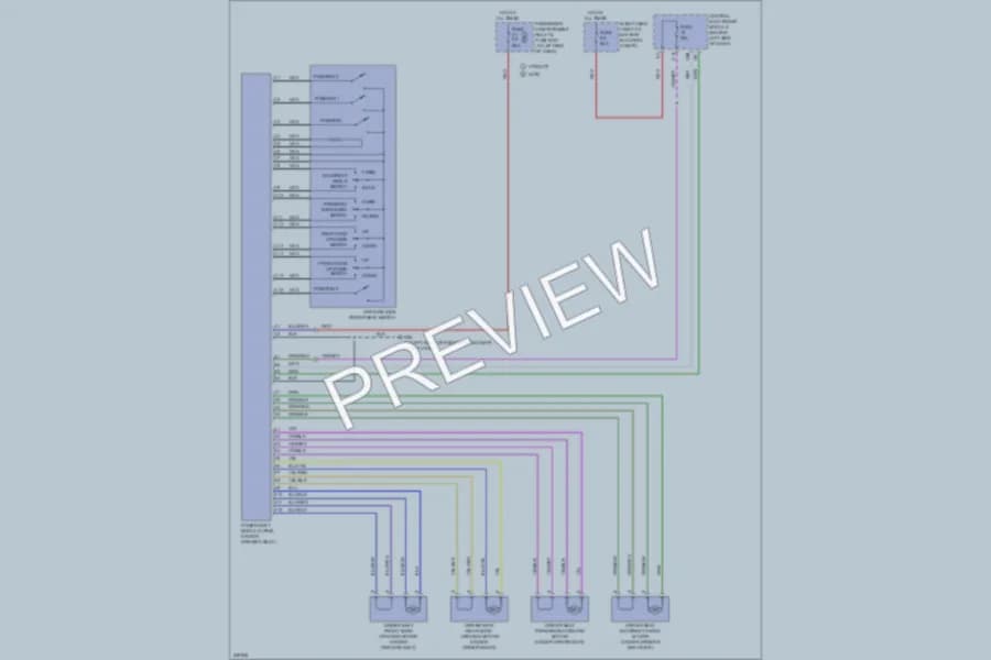 2006 Volvo V70 Memory Systems wiring diagram preview