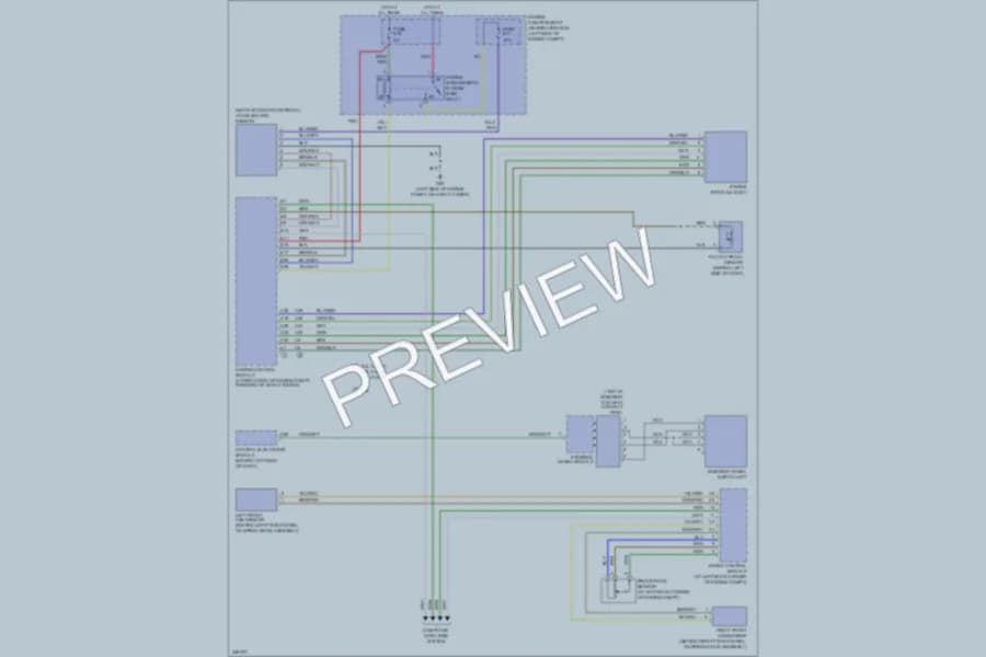 2006 Volvo XC70 Cruise Control wiring diagram preview