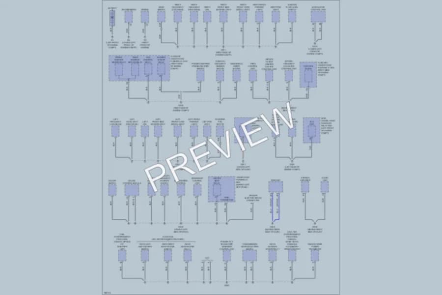 2007 Acura MDX Ground Distribution wiring diagram preview