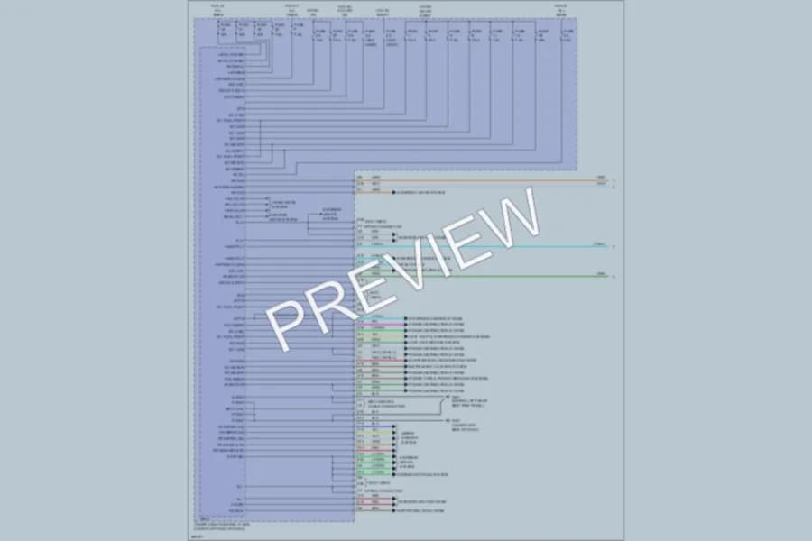 2007 Acura RDX Body Control Modules wiring diagram preview