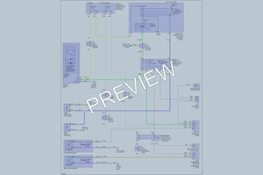 2007 Acura RL Defoggers wiring diagram preview