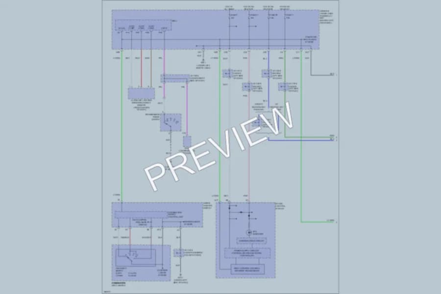2007 Acura RL Headlights wiring diagram preview