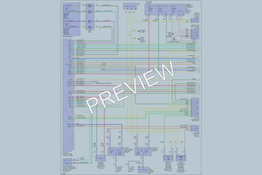 2007 Acura RL Supplemental Restraints wiring diagram preview