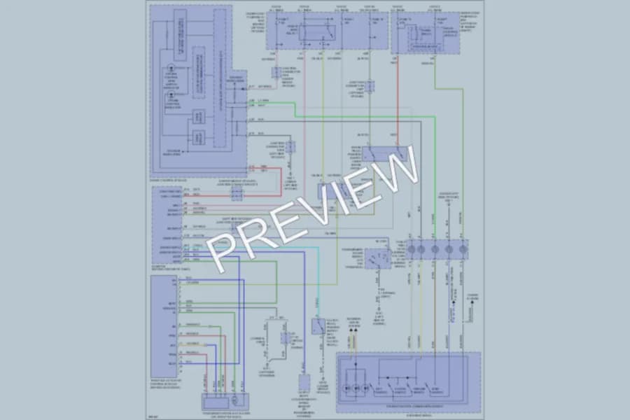 2007 Acura TL Cruise Control wiring diagram preview