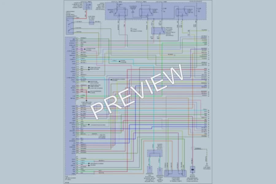 2007 Acura TL Engine Performance wiring diagram preview
