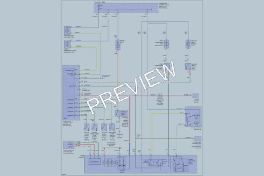 2007 Acura TL Interior Lights wiring diagram preview