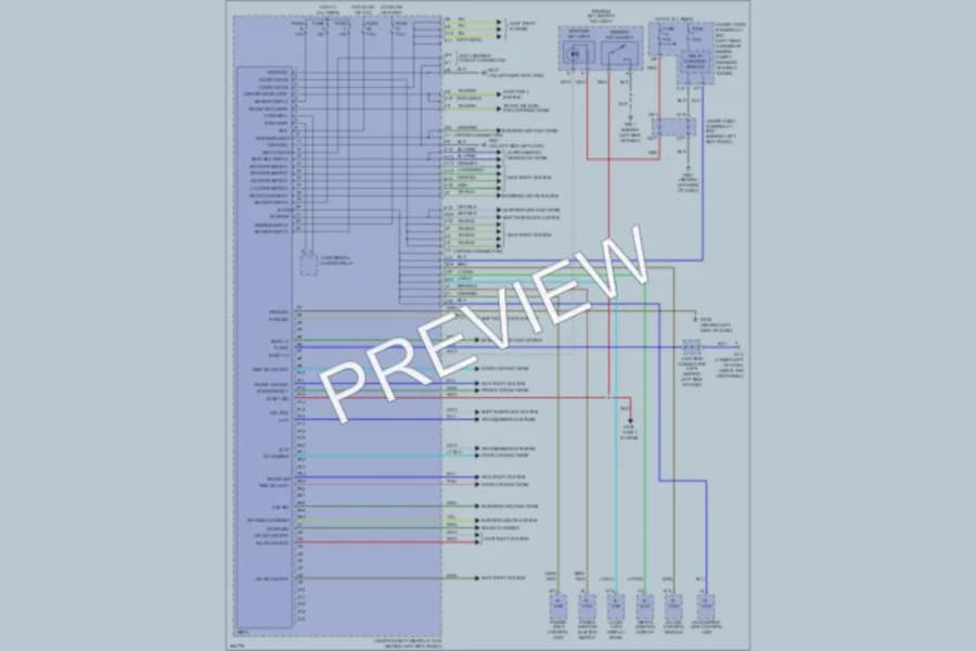 2007 Acura TSX Body Control Modules wiring diagram preview
