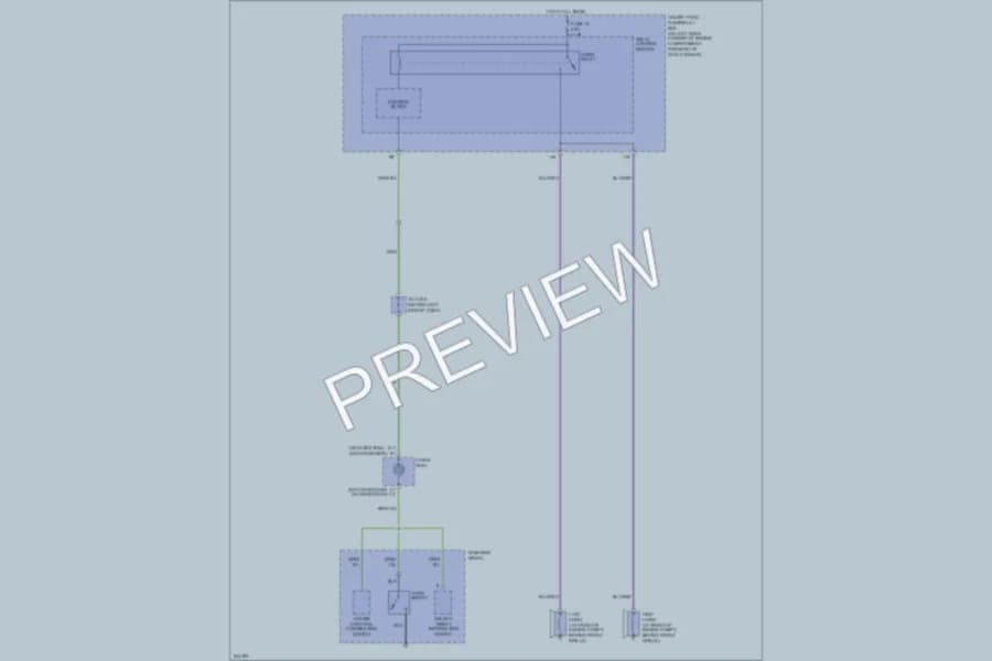 2007 Acura TSX Horn wiring diagram preview