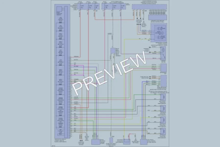 2007 Audi A3 Anti Lock Brakes wiring diagram preview