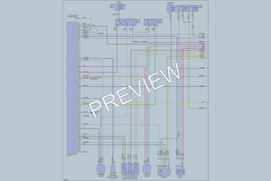 2007 Audi A4 Engine Performance wiring diagram preview