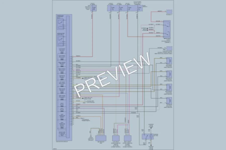 2007 Audi A6 Anti Lock Brakes wiring diagram preview