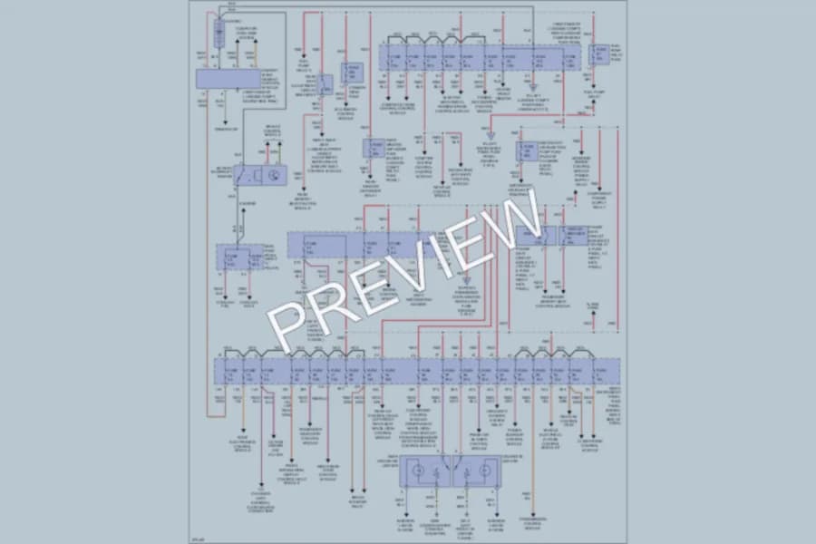 2007 Audi A8L Power Distribution wiring diagram preview