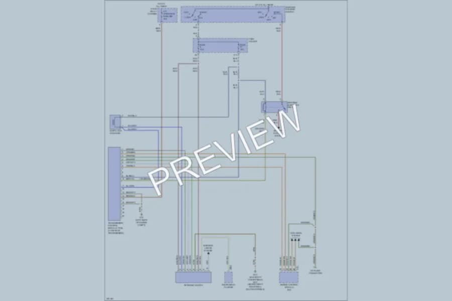 2007 Audi S4 Transmission wiring diagram preview