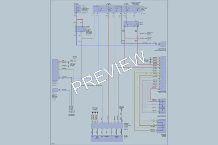 2007 Audi S8 Cruise Control wiring diagram preview