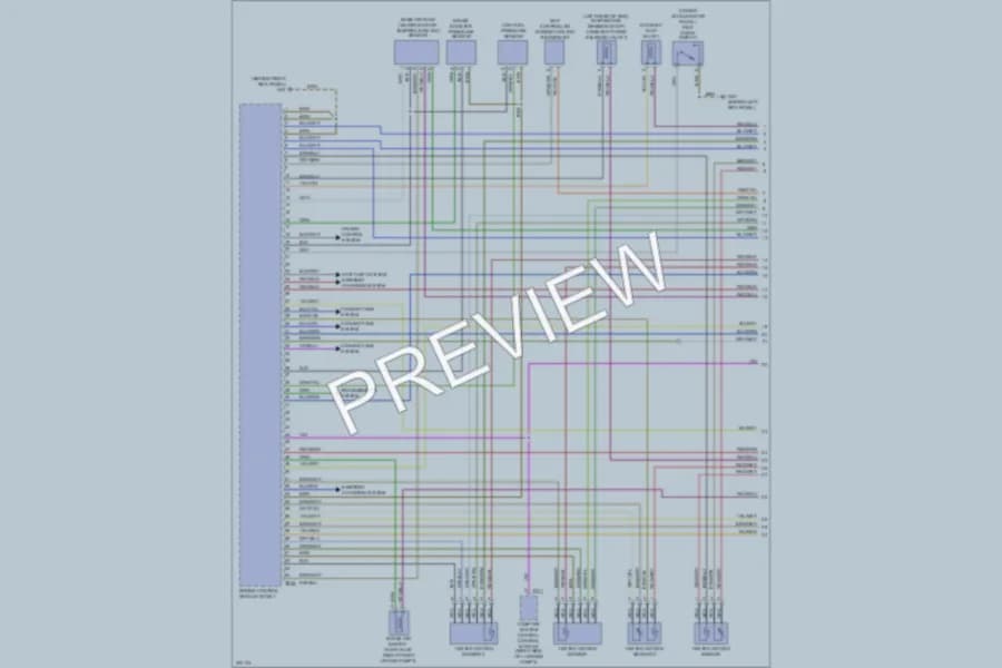 2007 Audi S8 Engine Performance wiring diagram preview