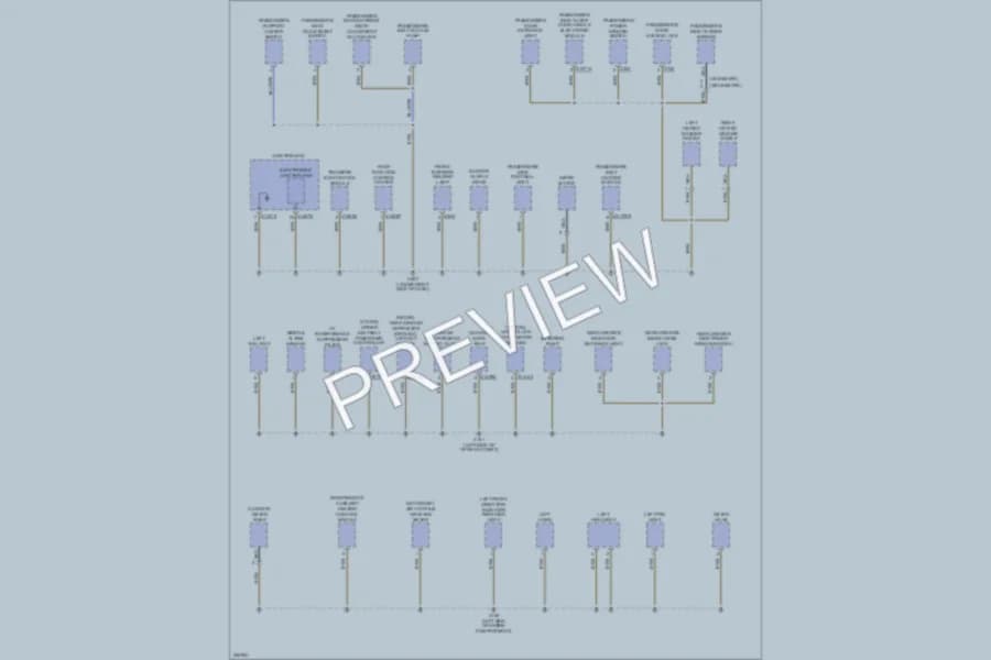 2007 BMW 335xi Ground Distribution wiring diagram preview