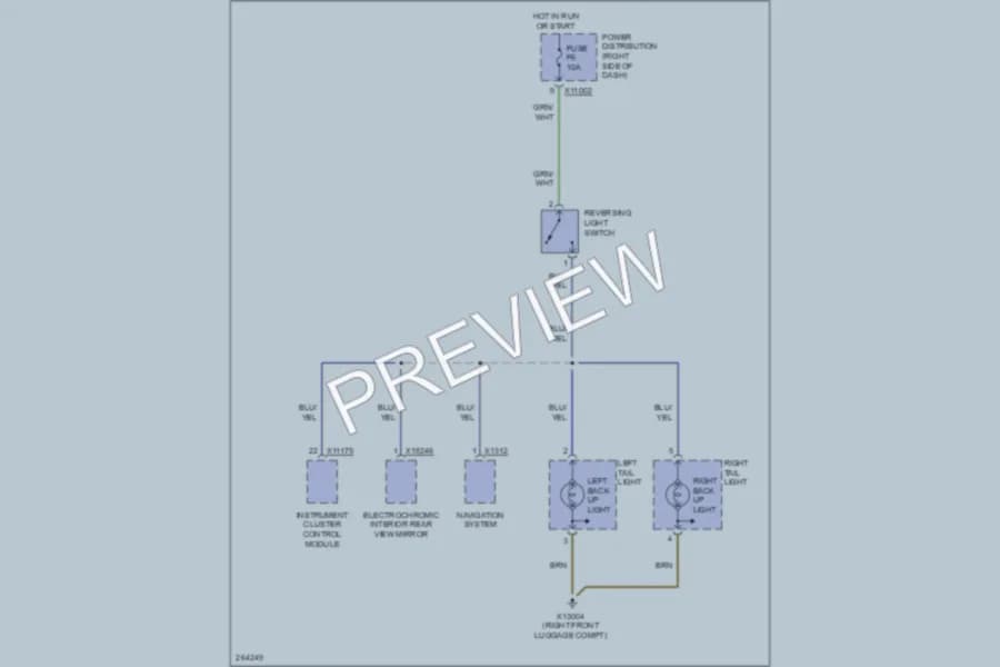 2007 BMW MCoupe Exterior Lights wiring diagram preview