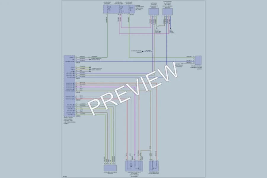2007 BMW MRoadster Cruise Control wiring diagram preview