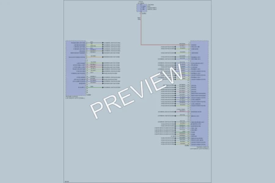 2007 BMW X5 Body Control Modules wiring diagram preview