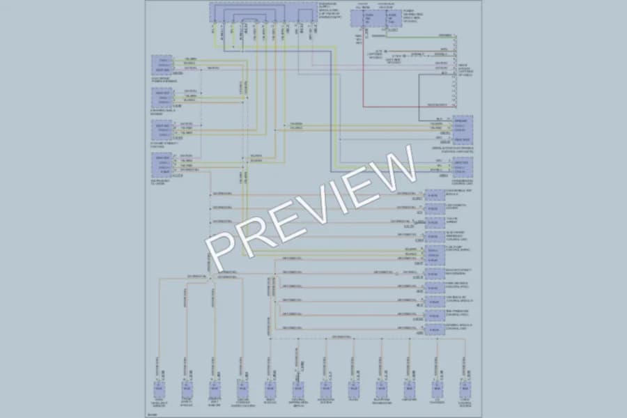 2007 BMW Z4 Computer Data Lines wiring diagram preview