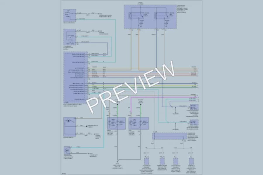 2007 Buick Lucerne Exterior Lights wiring diagram preview