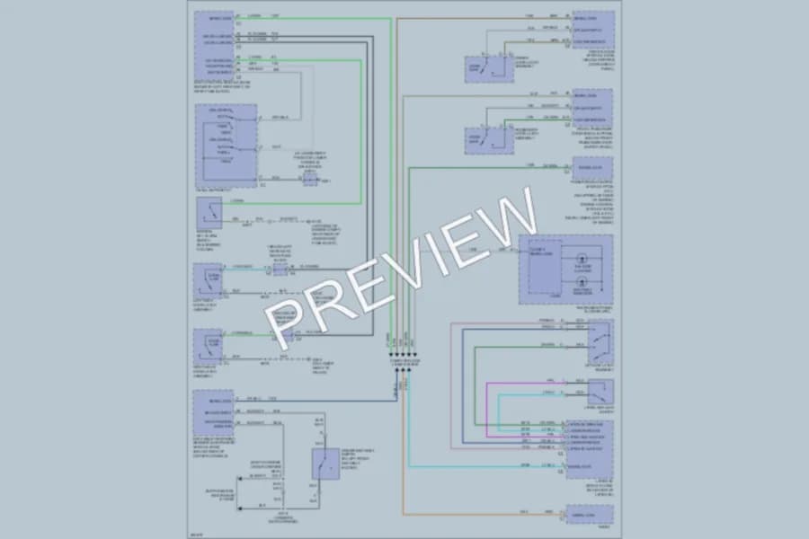 2007 Buick Rainier Warning Systems wiring diagram preview