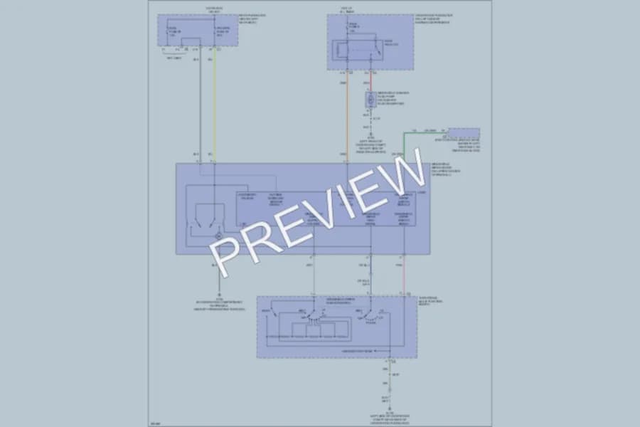 2007 Buick Rainier Wiper Washer wiring diagram preview